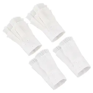 2 Pairs 2 Styles Chiffon Oversleeves