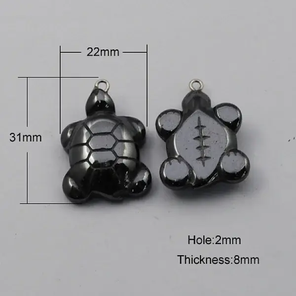 Non-magnetic Hematite Pendants