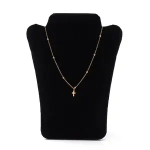 Velvet Necklace Display Bust
