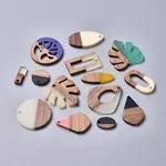 Resin & Wood Pendants