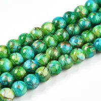 Baking Painted Glass Beads Strands