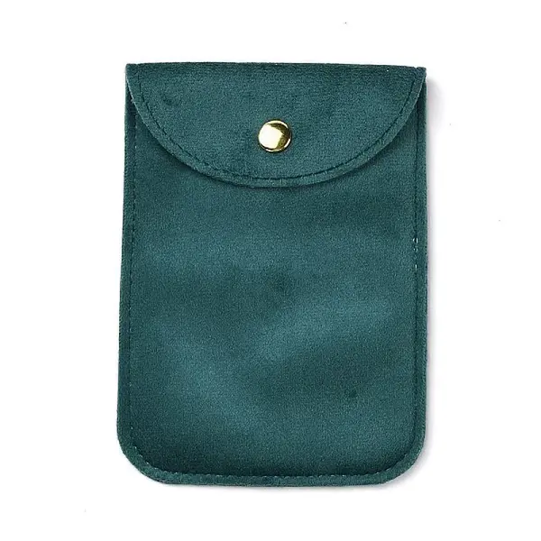 Velvet Jewelry Storage Pouches with Snap Button for Bracelets Necklaces Earrings