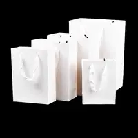 10Pcs 5 Sizes Kraft Paper Gift Shopping Bags Set
