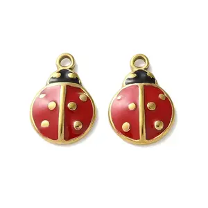 304 Stainless Steel Enamel Charms