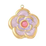 Dyed Natural White Jade Pendants