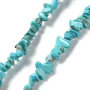 Synthetic Turquoise Beads Strands