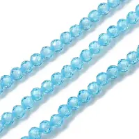 Cubic Zirconia Beads Strands