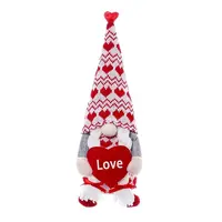 Valentine's Day Cloth Gnome Dolls Figurines Display Decorations