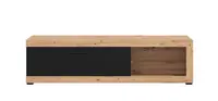 Televizní stolek ronja - dub artisan/černá