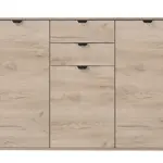 Kombinovaná komoda rango - dub šedý