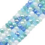 Electroplate Glass Beads Strands