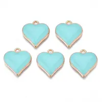 Alloy Enamel Pendants
