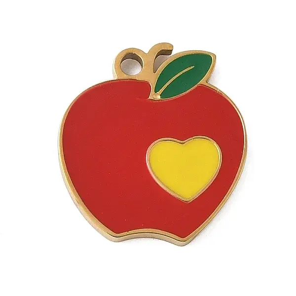 304 Stainless Steel Enamel Charms