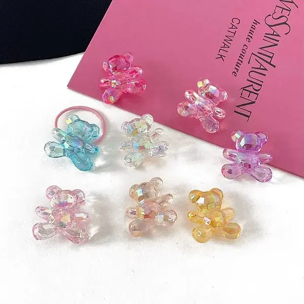 Transparent UV Plating Acrylic Beads