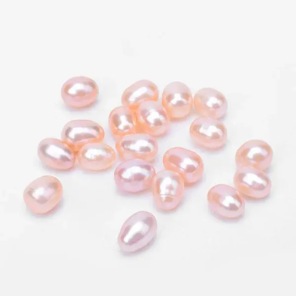 Natural Cultured Freshwater Pearl No Hole Beads