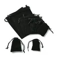 30Pcs Rectangle Velvet Pouches