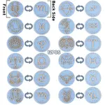 12Pcs 12 Styles Food Grade Silicone Focal Beads