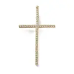 Brass Micro Pave Cubic Zirconia Pendants