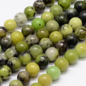 Natural Serpentine Beads Strands