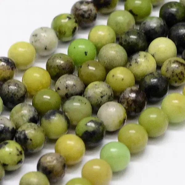 Natural Serpentine Beads Strands