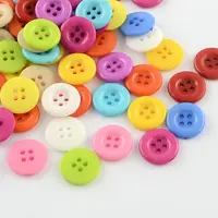 4-Hole Plastic Buttons