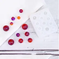 DIY Silicone Round Bead Molds