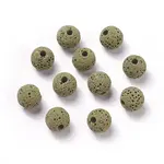 Unwaxed Natural Lava Rock Beads