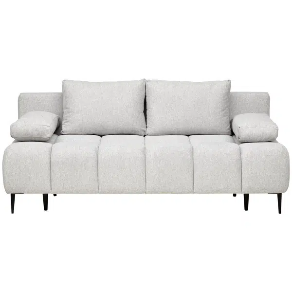 MID.YOU ROZKLÁDACÍ POHOVKA, textil, šedá