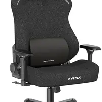 Herní židle DXRacer TANK černá, látková