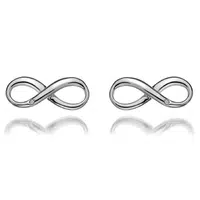Hot Diamonds Stříbrné náušnice Hot Diamonds Infinity DE390