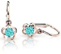 Cutie Jewellery Dětské náušnice C1945-10-X-4 světle zelená