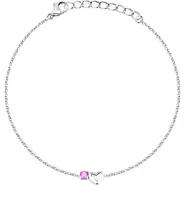 La Petite Story Dámský ocelový náramek Srdíčko se zirkonem Love LPS05ASD58