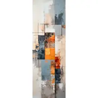 MALBA NA PLÁTNĚ, abstraktní, 30/80 cm