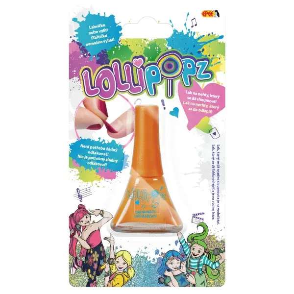 Lollipopz Lak na nehty oranžový