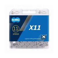 KMC X11R Řetěz, stříbrná, velikost