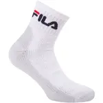 Fila TENNIS QUARTER SOCKS 1P Ponožky, bílá, velikost 39-42