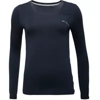 TRIMM BRAVE LADY Dámske tričko s dlhým rukávom, tmavo modrá, veľkosť