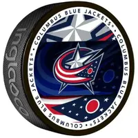 INGLASCO COLUMBUS BLUE JACKETS MEDALLION BLISTER Hokejový suvenýr, černá, velikost