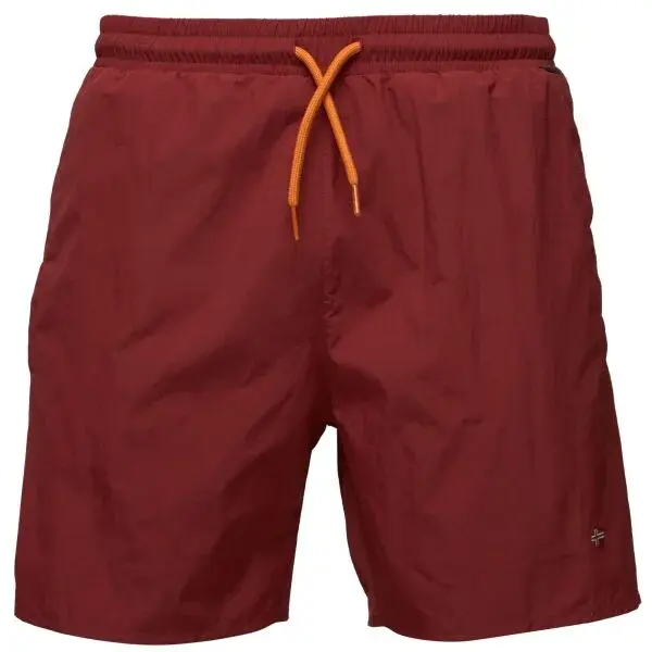 Napapijri V-HALDANE Pánské koupací šortky, červená, velikost