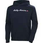 Helly Hansen CORE GRAPHIC SWEAT HOODIE Pánská mikina, tmavě modrá, velikost