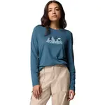 Columbia RUBY SPRINGS GRAPHIC LS TEE Dámské tričko, tyrkysová, velikost