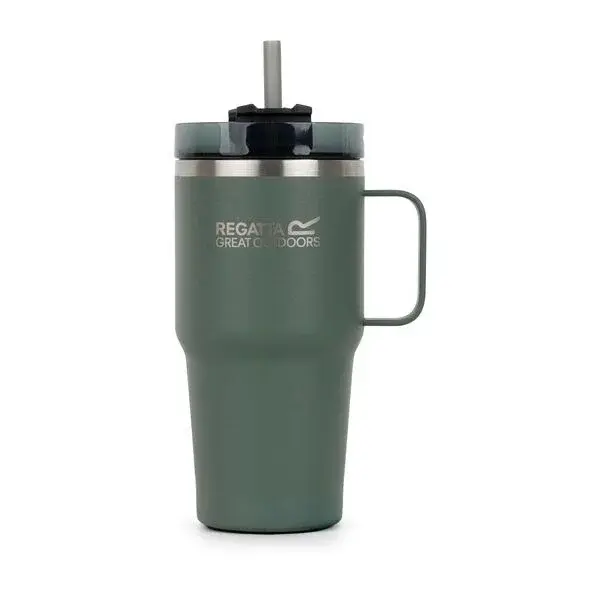 REGATTA OUTDOORS THERMULATE INSULATED MUG 0,6L Termo hrnek, zelená, velikost 600 ML