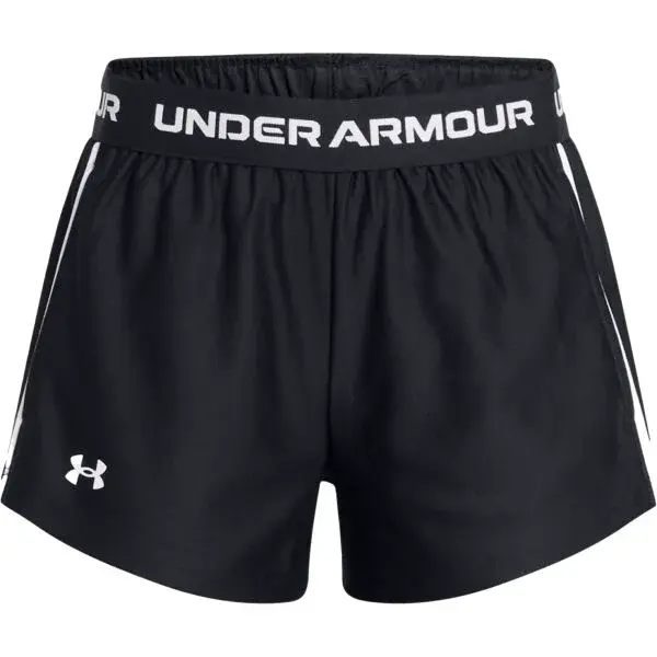 Under Armour TECH PLAY UP Dívčí kraťasy, černá, velikost M
