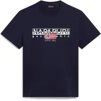 Napapijri S-AYLMER Pánské tričko, tmavě modrá, velikost