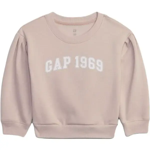 GAP IE LOGO Dětská mikina, růžová, velikost 5Y