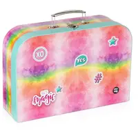 Oxybag 34 CM MAGIC Výtvarný kufřík, růžová, velikost