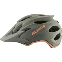 Alpina Sports CARAPAX JR FLASH Dětská cyklistická helma, tmavě šedá, velikost (51 - 56)