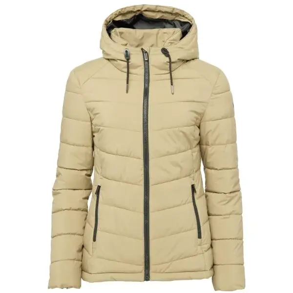 Willard RAMIA Dámská lehká prošívaná bunda, khaki, velikost XXL