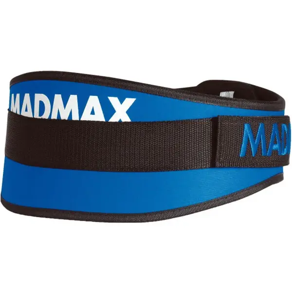 MADMAX SIMPLY THE BEST Fitness opasek, modrá, velikost