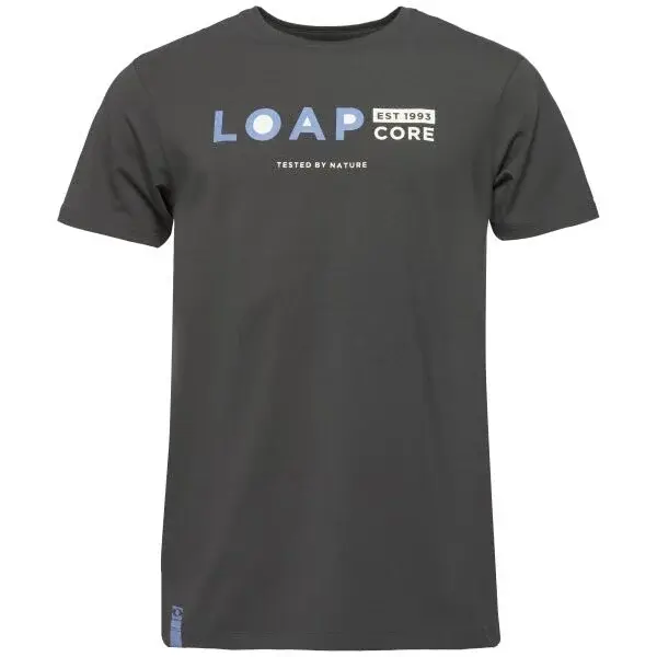 LOAP ALHON Pánské tričko, tmavě šedá, velikost